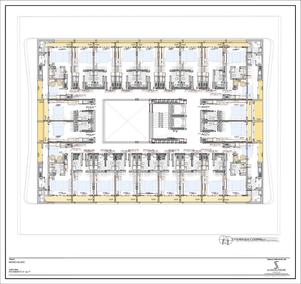 Pavimento 4� ao 7�